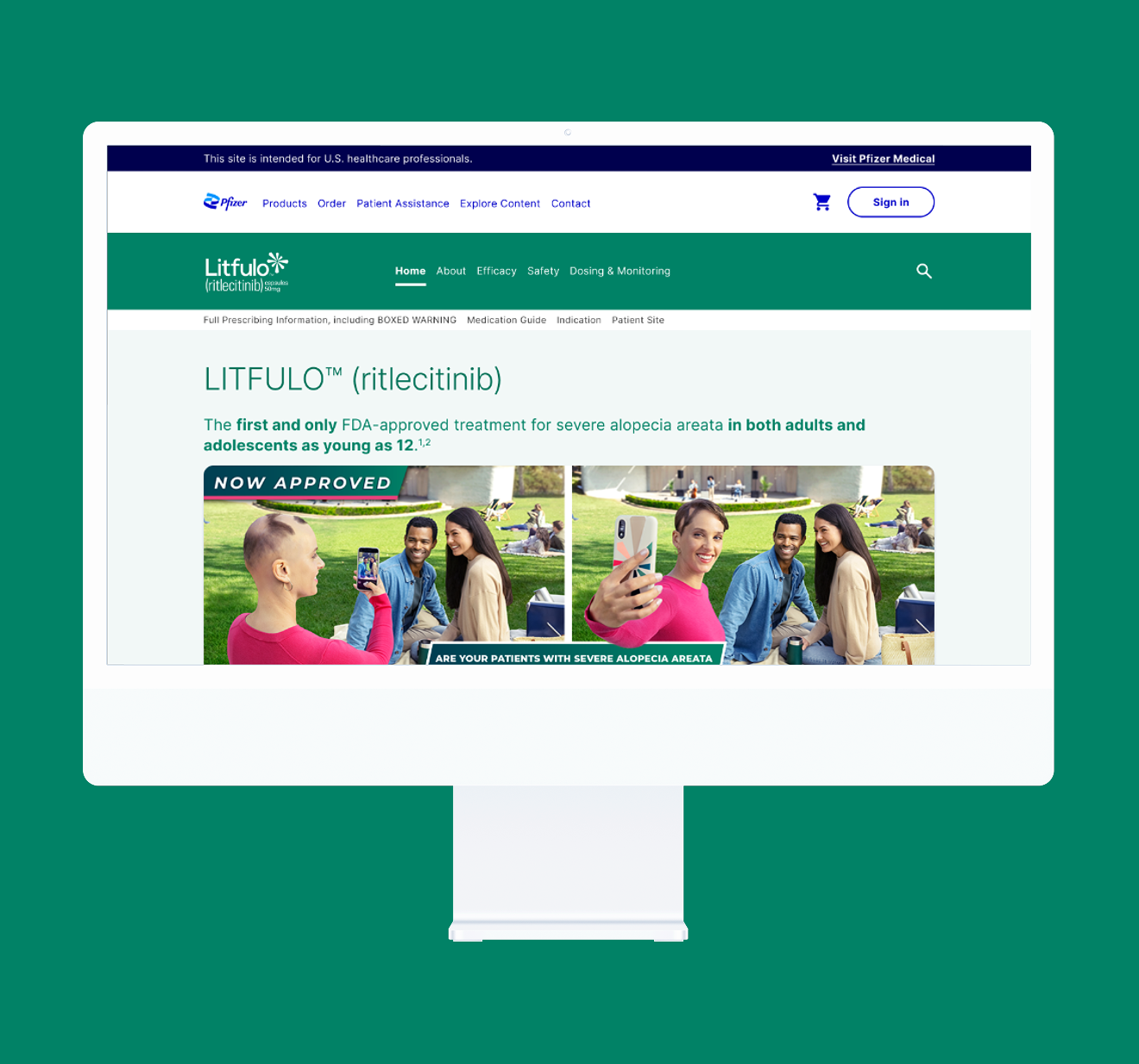 LITFULO HCP website